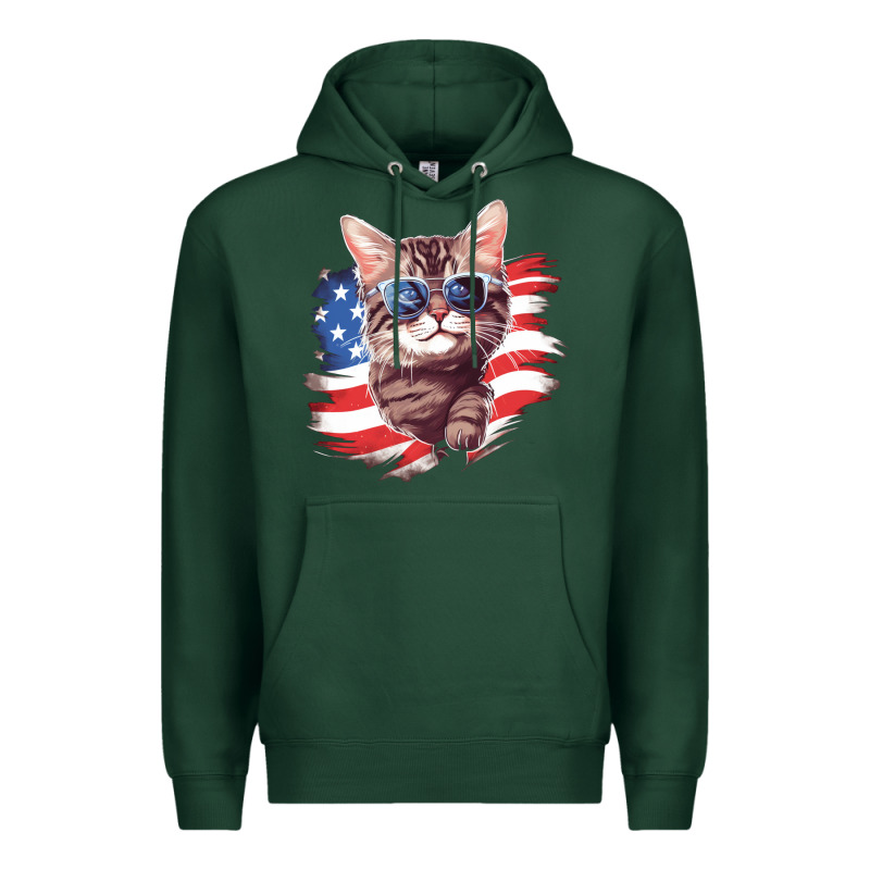 Cat2 Premium Hoodie by Unal Design | Teevron