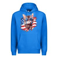 True Royal cat2 Premium Hoodie - Unal Design