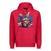 Cardinal cat4 Premium Hoodie - Unal Design