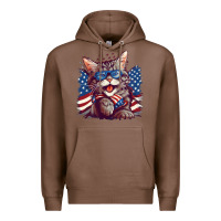 Chestnut cat4 Premium Hoodie - Unal Design