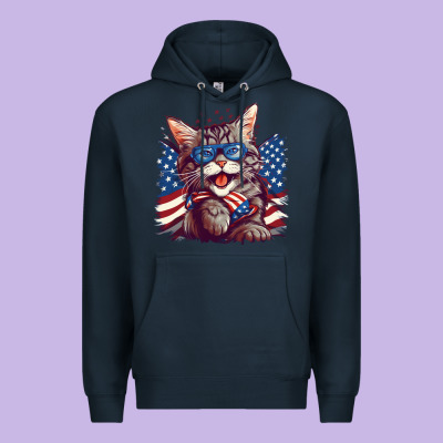 Cat4 Premium Hoodie Designed By Unal Design