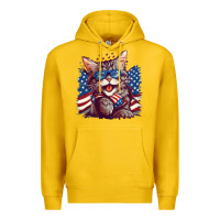 Lemon cat4 Premium Hoodie - Unal Design