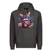 Smoke cat4 Premium Hoodie - Unal Design