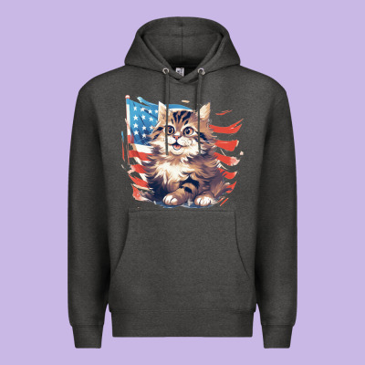 Cat3 Premium Hoodie Designed By Unal Design