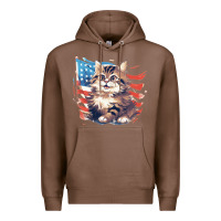 Chestnut cat3 Premium Hoodie - Unal Design