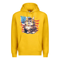 Lemon cat3 Premium Hoodie - Unal Design