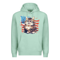 Seafoam cat3 Premium Hoodie - Unal Design