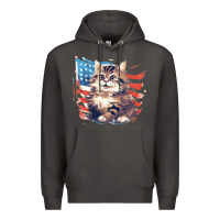 Smoke cat3 Premium Hoodie - Unal Design