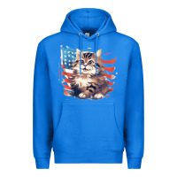 True Royal cat3 Premium Hoodie - Unal Design