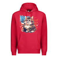 Cardinal cat3 Premium Hoodie - Unal Design