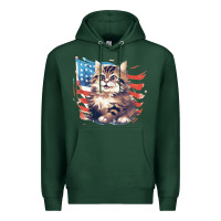 Sports Green cat3 Premium Hoodie - Unal Design