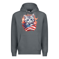 Rock cat6 Premium Hoodie - Unal Design