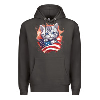 Smoke cat6 Premium Hoodie - Unal Design