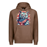 Chestnut cat7 Premium Hoodie - Unal Design