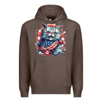 Coffee cat7 Premium Hoodie - Unal Design