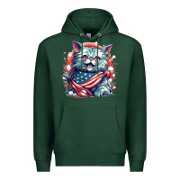 Sports Green cat7 Premium Hoodie - Unal Design