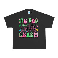 Pigment Black my dog is my lucky charm Urban Heavy Tee - Artiststas