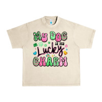 Sandshell my dog is my lucky charm Urban Heavy Tee - Artiststas