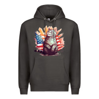 Smoke cat8 Premium Hoodie - Unal Design