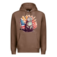 Chestnut cat8 Premium Hoodie - Unal Design
