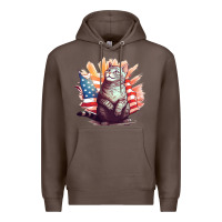Coffee cat8 Premium Hoodie - Unal Design