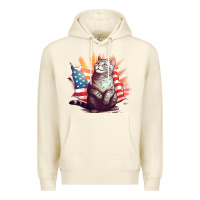Sandshell cat8 Premium Hoodie - Unal Design
