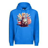 True Royal cat8 Premium Hoodie - Unal Design