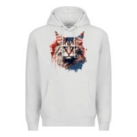 Dove Grey cat9 Premium Hoodie - Unal Design