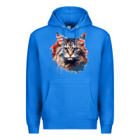 True Royal cat9 Premium Hoodie - Unal Design