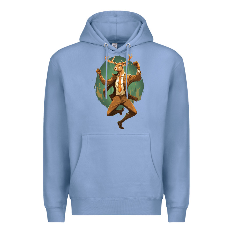 Happy Deer Premium Hoodie by Unal Design | Teevron