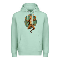 Seafoam happy deer Premium Hoodie - Unal Design