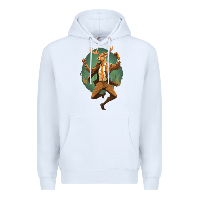 Happy Deer Premium Hoodie by Unal Design | Teevron