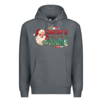 Rock Santa's Favorite Nurse Premium Hoodie - MaliasSmallBusiness