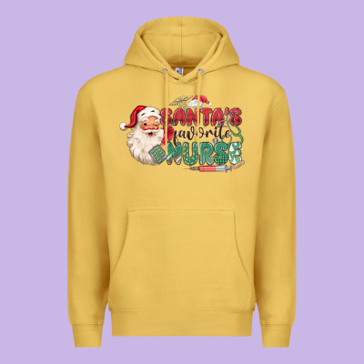 Premium Hoodie Santa's Favorite Nurse