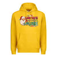 Lemon Santa's Favorite Nurse Premium Hoodie - MaliasSmallBusiness