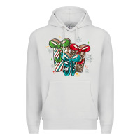 Dove Grey christmas gifts Premium Hoodie - MaliasSmallBusiness
