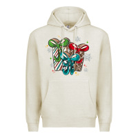 Oatmeal Heather christmas gifts Premium Hoodie - MaliasSmallBusiness