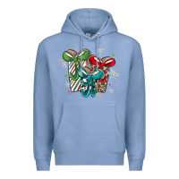 Colony Blue christmas gifts Premium Hoodie - MaliasSmallBusiness