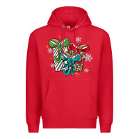 Red christmas gifts Premium Hoodie - MaliasSmallBusiness