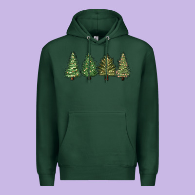 Premium Hoodie christmas trees