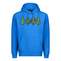 True Royal christmas trees Premium Hoodie - MaliasSmallBusiness