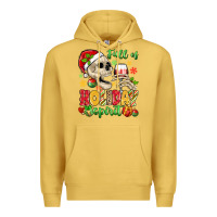 Antique Gold full of holiday spirit Premium Hoodie - MaliasSmallBusiness