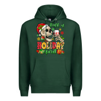 Sports Green full of holiday spirit Premium Hoodie - MaliasSmallBusiness