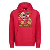 Cardinal full of holiday spirit Premium Hoodie - MaliasSmallBusiness