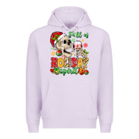 Lilac full of holiday spirit Premium Hoodie - MaliasSmallBusiness