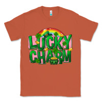 Copper St Patricks Lucky Charm Classic Tee - FaDigitalArtStudio