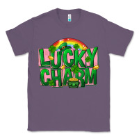 Lavender St Patricks Lucky Charm Classic Tee - FaDigitalArtStudio