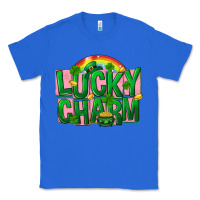 True Royal St Patricks Lucky Charm Classic Tee - FaDigitalArtStudio