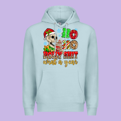 Premium Hoodie ho ho holy shit what a year
