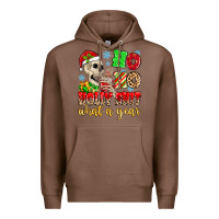 Chestnut ho ho holy shit what a year Premium Hoodie - MaliasSmallBusiness
